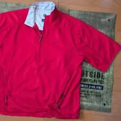 美品★ナイキゴルフ プルオーバー 半袖 ハーフジップ М CLIMA-FIT