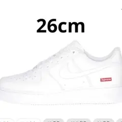Supreme Nike Air Force1 Low”white” 26cm