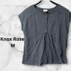 大特価SALE❗️Knox Rose 【M】グレー ノースリーブ Tシャツ