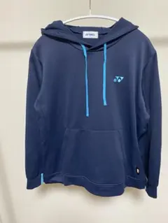 YONEX フード付きパーカー Oサイズ ネイビー HEAT CAPSULE