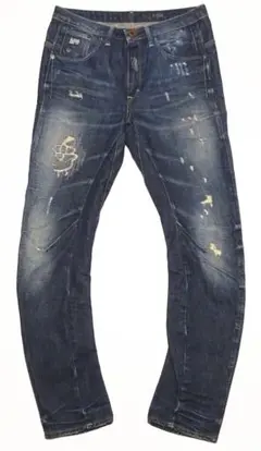 G-STAR RAW 立体裁断 バナナ デニム パンツ 濃紺 W34 00s - メルカリ