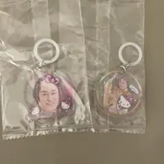 マツケンサンバ×ハローキティ ふらっとめじるしアクセサリー　2個セット-4