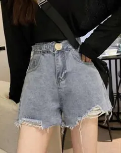 ショートパンツ ハーフパンツ デニム 春夏 M