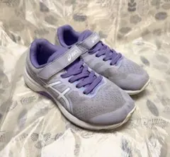 asics LAZERBEAM キッズ スニーカー パープル