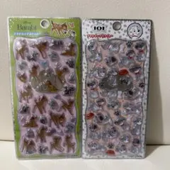 ディズニー　プチドロップステッカー　バンビ　101匹　正規品