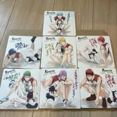 黒子のバスケ　映画特典　LAST GAME コースター　７種類　まとめ売り