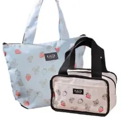 KALDI いちごバッグ 2026 バッグ ＆ 保冷バッグ 2点セット