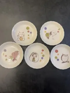 たち吉】うさぎ柄 皿 5枚セット 和食器 - メルカリ