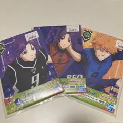 ブルーロック 一番くじ キャンパスイラストボード3枚セット（御影玲王&國神錬介）