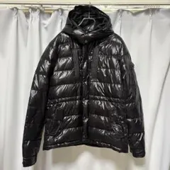 VISARUNO　メンズ　レザーダウンジャケット VISARUNO メンズ レザーダウンジャケット