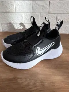 Nike フレックスランナー3 16cm ブラック スニーカー