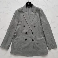 Theory Sharkskin Crunch ダブルテーラードジャケット XL - メルカリ