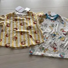 リトシー パンどろぼう ドナルド 保育園着 半袖 Tシャツ 2枚セットのサムネイル