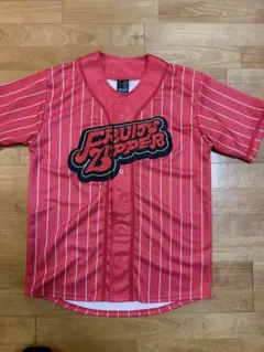 FRUITS ZIPPER ベースボールシャツ レッド - メルカリ