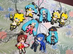 初音ミク project DIVA ラバーストラップ セット - メルカリ