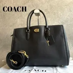 【極美品】COACH ブルック キャリーオール 2way ショルダーバッグ