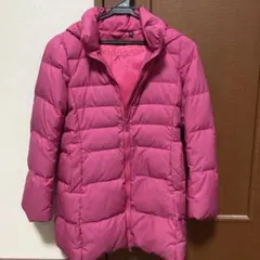 UNIQLO キッズ 140 ダウンコート ピンク