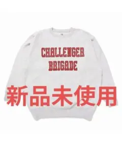 COLLEGE LOGO C/N SWEAT Lサイズ Grayのサムネイル