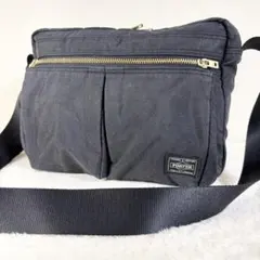 【PORTER】ポーター 美品 DRAFT ドラフト ゴールドジップ ショルダー