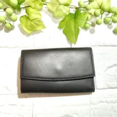 ブラックレザー１２連キーケース