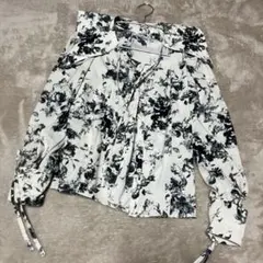 dazzlin 花柄 長袖シャツ