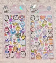 ちいかわ ウォーターシール ボンボンドロップシール 2枚セット