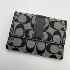☆新品 同様☆coach☆コーチ☆二つ折り財布☆