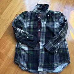 Ralph Lauren チェック柄長袖シャツ 3/3T