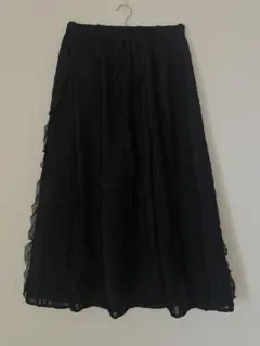 フレアスカート　黒ブラック　【新品タグ付き】のサムネイル