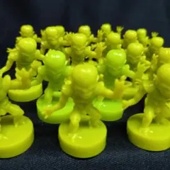 (■79c) ドラゴンボール「サイバイマン」フィギュア 22体セット 消しゴム