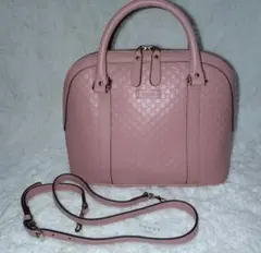 グッチ　シマ　ハンドバッグ