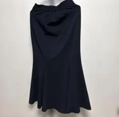 GU カットソーマーメイドロングスカート　黒　S