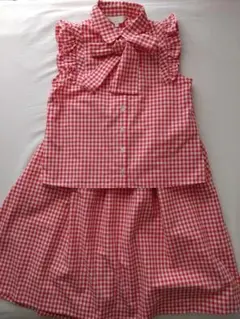 お値下げ【to b. by agnès b.】セットアップ　ブラウススカート