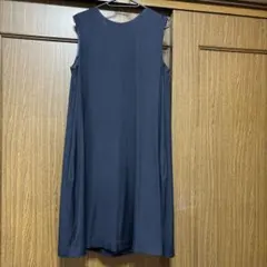 ♡LOUNIE♡ノースリーブ ひざ丈ワンピース ネイビーのサムネイル