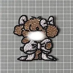 ハート リボン 白 ホワイト メンカラ うちわデコ ストーン デコパーツ