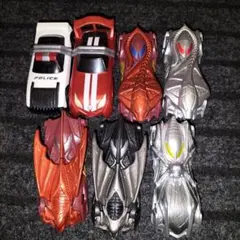 希少品】バイラルコア クリアレアver. 9種セット 仮面ライダードライブ