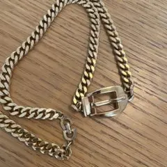 クリスチャンディオール
ゴールド チェーンネックレス ヴィンテージ