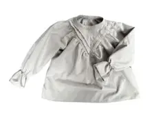 グレー 長袖 ブラウス キッズ110 トップス 子供服