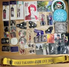EXILETAKAHIRO GLORY武道館 2024会場限定ガチャ 金テープ