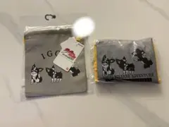 ジョジョの奇妙な冒険 イギー 巾着S エコバッグ セット アベイル