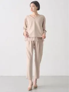 エンジェリーベ　マタニティ　セットアップ　パンツスーツ　angeliebe