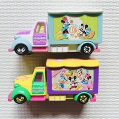 【未使用】　ディズニー　トミカ　２点セット　まとめ売り　イースター　２０１４年