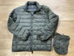ユニクロ　ウルトラライトダウンジャケット　S オリーブグリーン