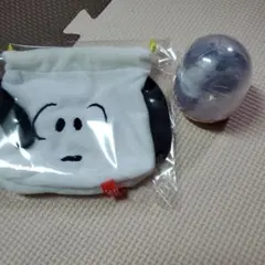 PEANUTS スヌーピージェムリーズ スヌーピーふわふわポーチ