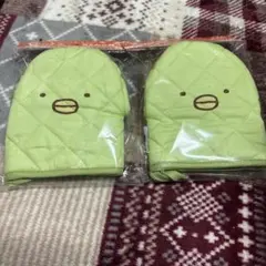 すみっコぐらし 　ボス　オリジナル ちゃんこ鍋つかみ ペンギン 2点セット