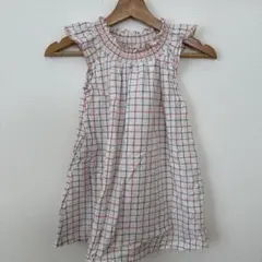 breeze スモッグノースリーブワンピース 110cm