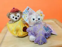 ダッフィー & リーナベル　ウィッシングウィングス　ぬいぐるみチャーム