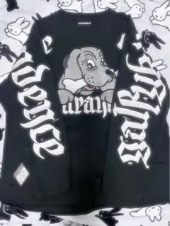 GALFY ガルフィー 病みに染まりしロンT BLACK 大型犬