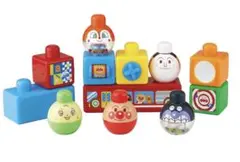 ベビラボ アンパンマン 脳を育む つみたくなるなる!アンパンマン 6ヶ月以上