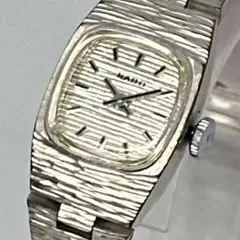 2026年最新】RADO 文字盤カラー：シルバー レディース 手巻き時計の